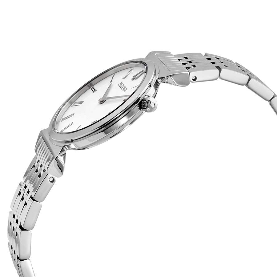 bulova regatta quartz white dial ladies watch 96l275 bulova regatta quartz white dial ladies watch 96l275