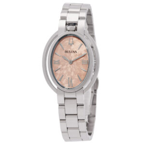 bulova rubaiyat quartz ladies watch 96l331