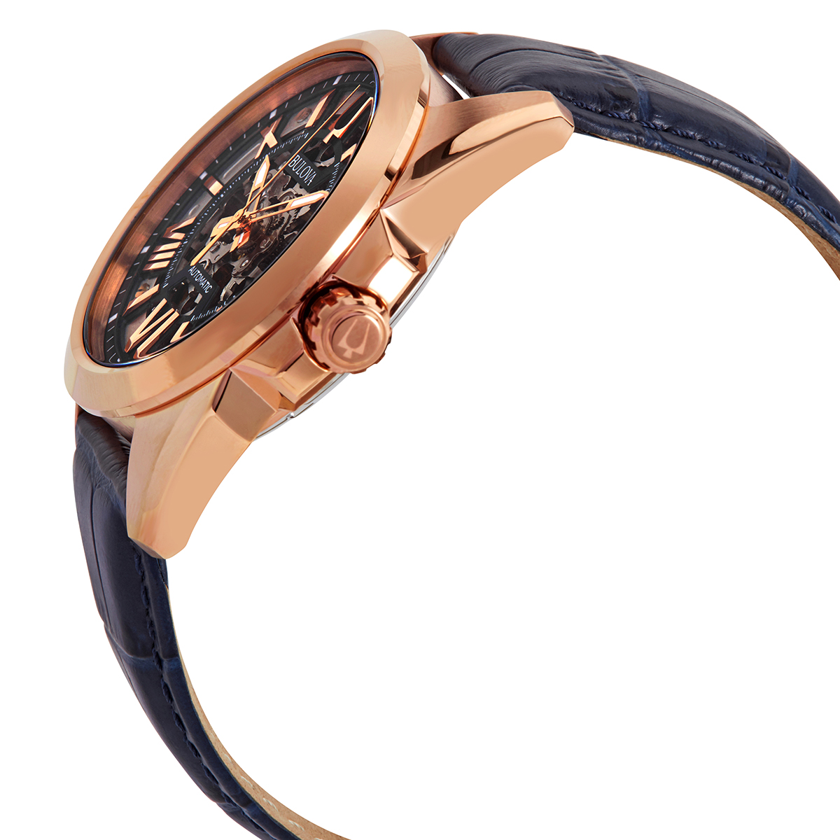 bulova sutton automatic silver skeleton dial men's watch 97a161 bulova sutton automatic silver skeleton dial men's watch 97a161
