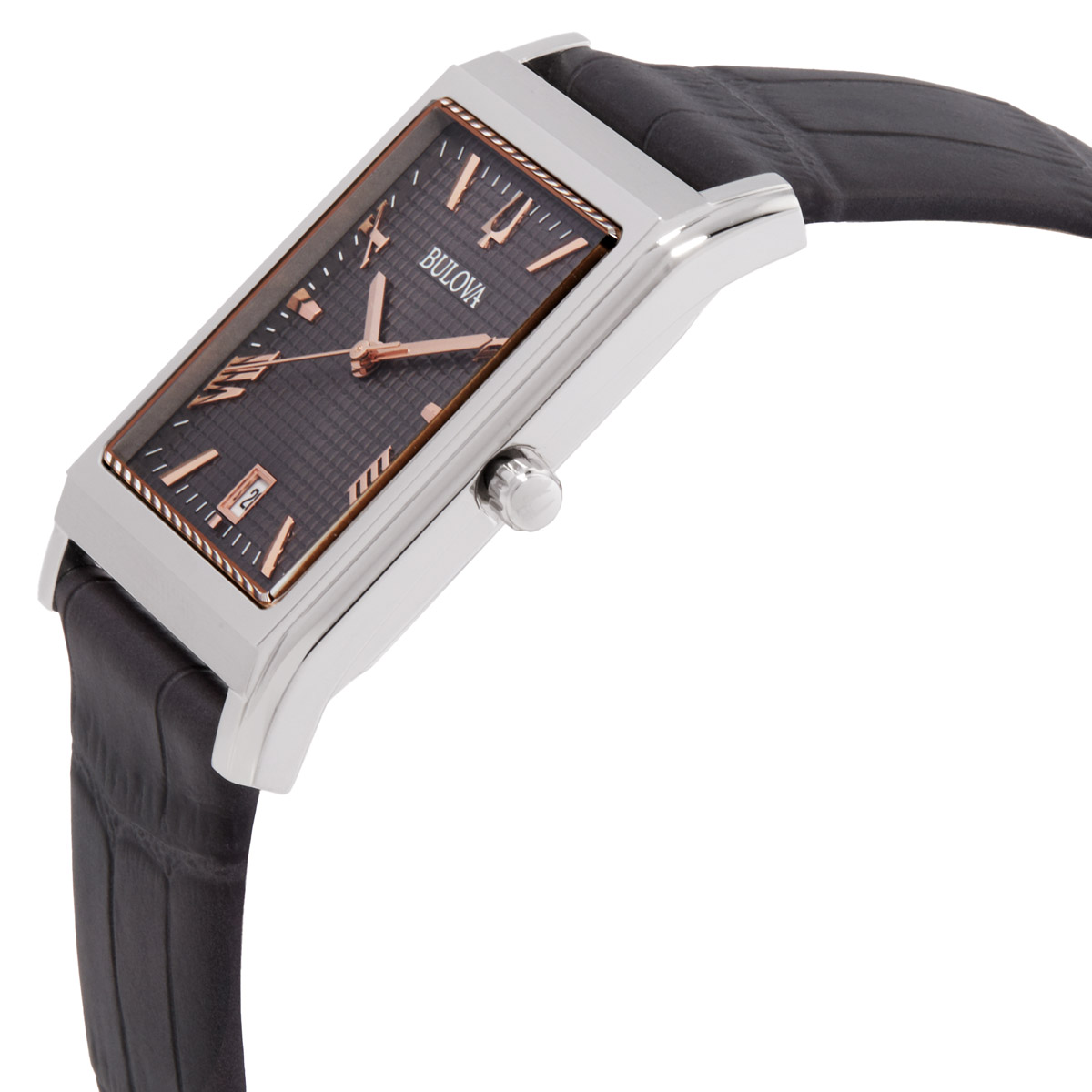 bulova sutton quartz grey dial watch 96b443 bulova sutton quartz grey dial watch 96b443