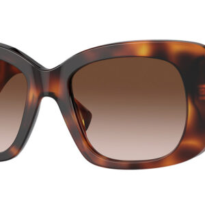 burberry brown gradient square ladies sunglasses be4410 331613 52