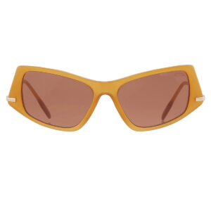 burberry brown irregular ladies sunglasses be4408 409473 52