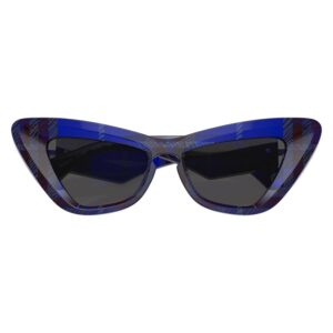 burberry dark grey cat eye ladies sunglasses be4421u 411487