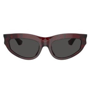 burberry dark grey cat eye ladies sunglasses be4425u 411587 55