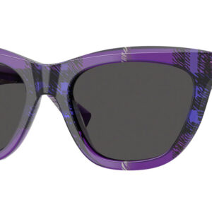 burberry dark grey cat eye ladies sunglasses be4435 411387 53