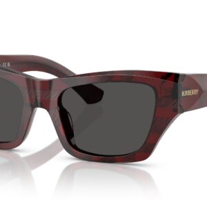 burberry dark grey cat eye ladies sunglasses be4441u 411587 52