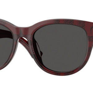 burberry dark grey oval ladies sunglasses be4432u 411587 54