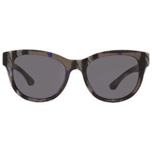 burberry dark grey oval ladies sunglasses be4432u 414787 54