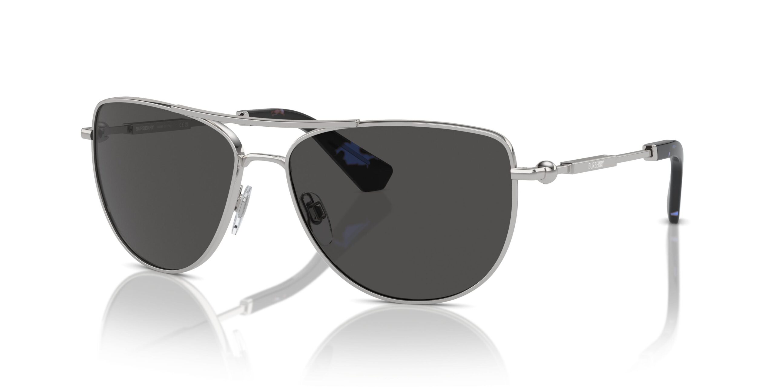 burberry dark grey pilot ladies sunglasses be3149 131687 60 burberry dark grey pilot ladies sunglasses be3149 131687 60