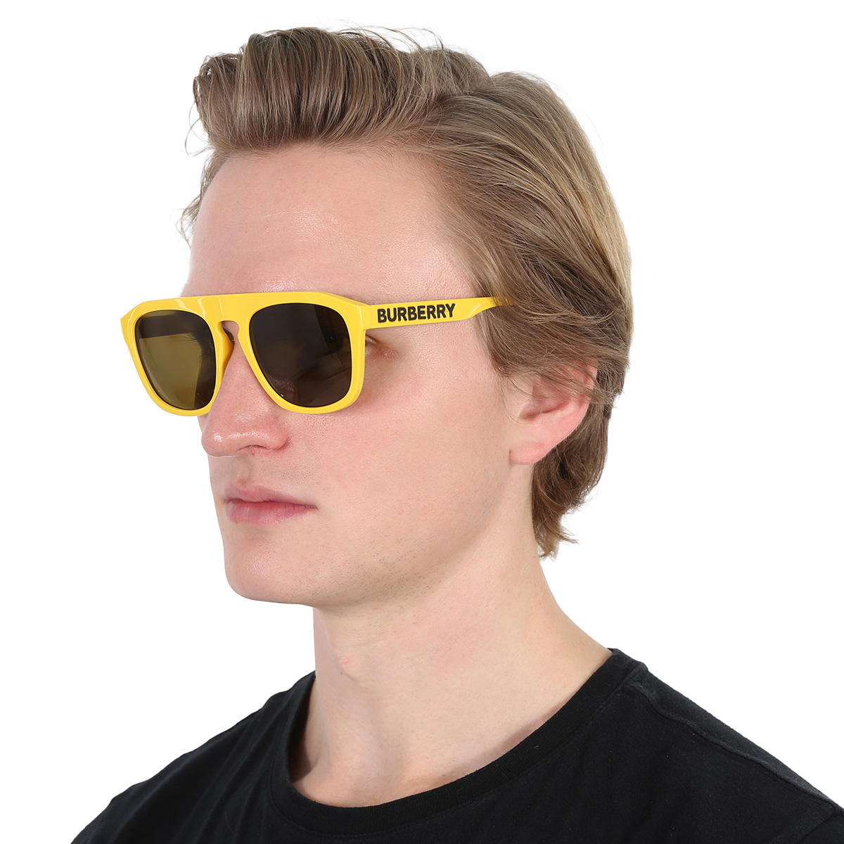 burberry wren brown browline men's sunglasses be4396u 407073 57 burberry wren brown browline men's sunglasses be4396u 407073 57