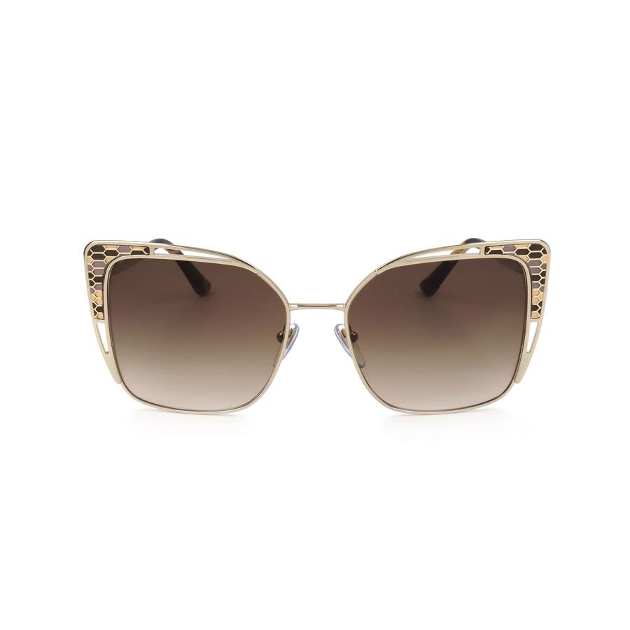 bvlgari brown gradient butterfly ladies sunglasses bv6179 278/13 55 bvlgari brown gradient butterfly ladies sunglasses bv6179 278/13 55