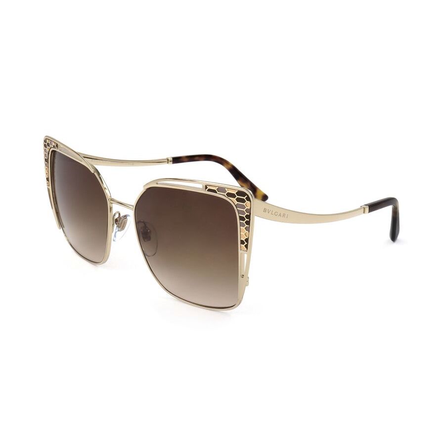 bvlgari brown gradient butterfly ladies sunglasses bv6179 278/13 55 bvlgari brown gradient butterfly ladies sunglasses bv6179 278/13 55