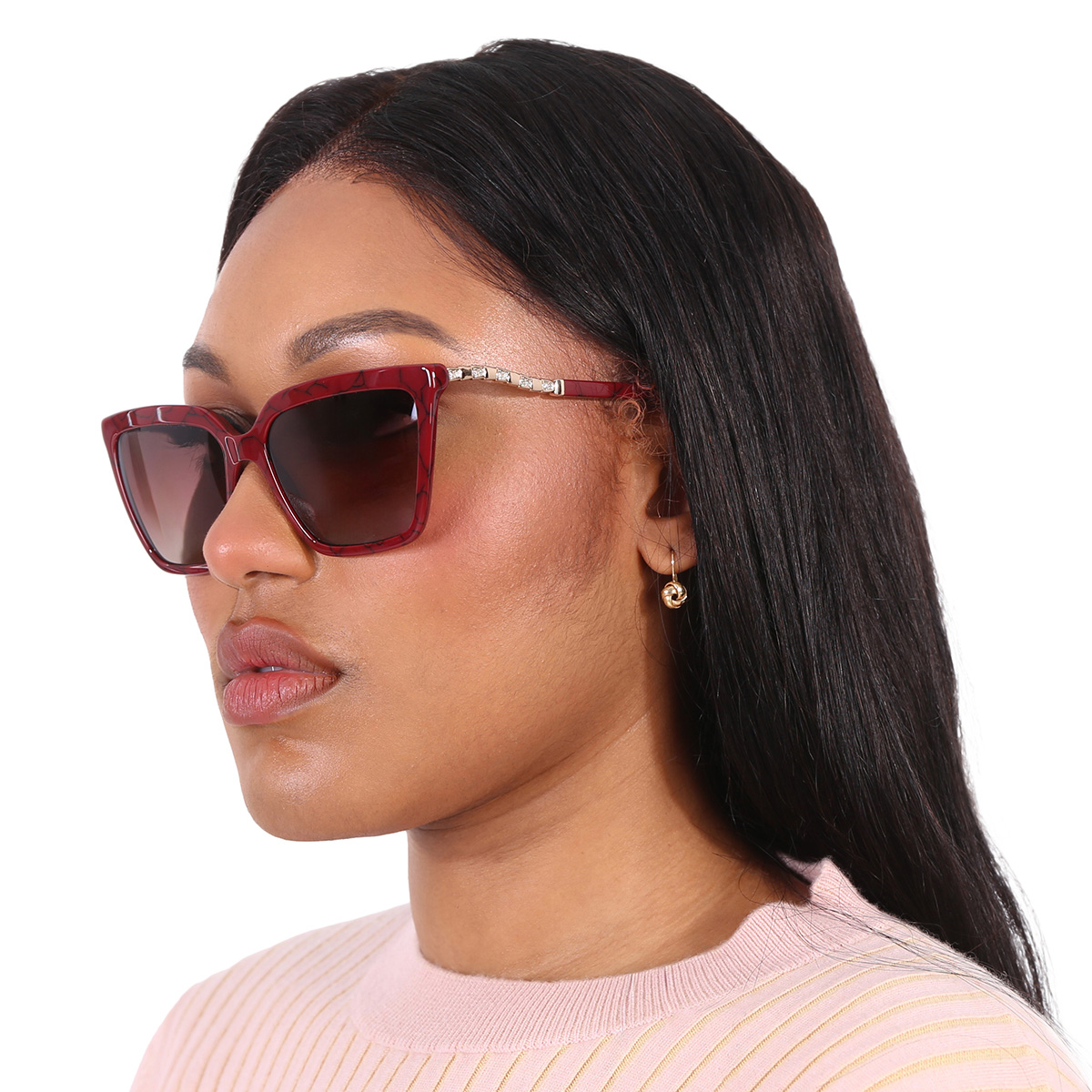 bvlgari brown gradient cat eye ladies sunglasses bv8255b 5500e2 57 bvlgari brown gradient cat eye ladies sunglasses bv8255b 5500e2 57