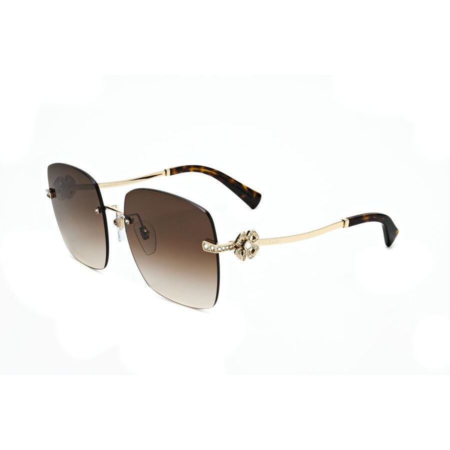 bvlgari brown gradient square ladies sunglasses bv6173b 278/13 58 bvlgari brown gradient square ladies sunglasses bv6173b 278/13 58