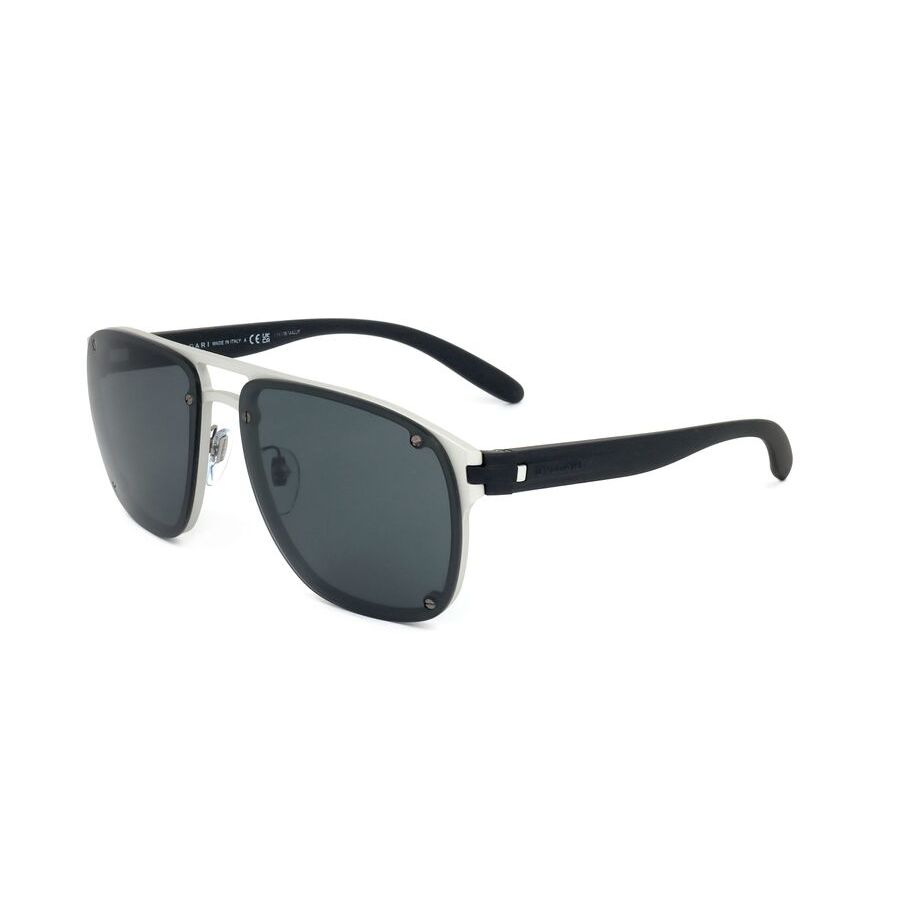 bvlgari dark grey rectangular men's sunglasses bv5058 018/87 60 bvlgari dark grey rectangular men's sunglasses bv5058 018/87 60