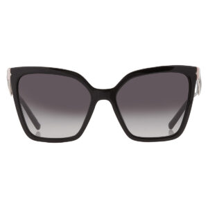 bvlgari grey gradient butterfly ladies sunglasses bv8253 501/8g 56