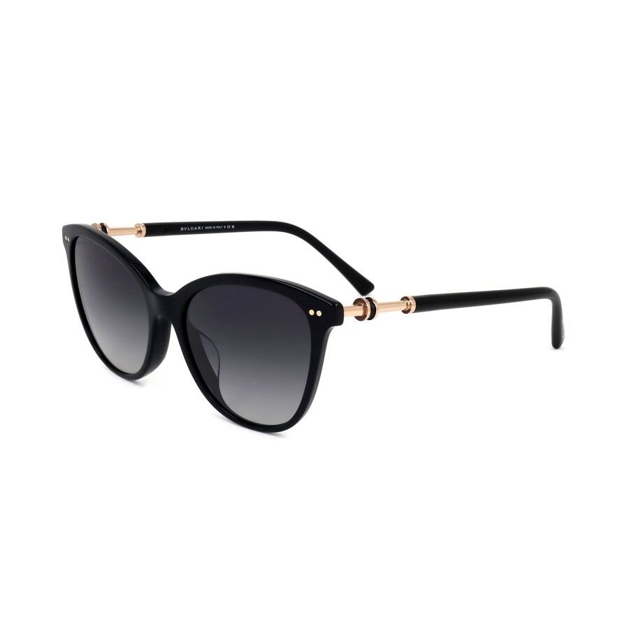 bvlgari ladies black cat eye sunglasses 0bv8235f 501/8g bvlgari ladies black cat eye sunglasses 0bv8235f 501/8g