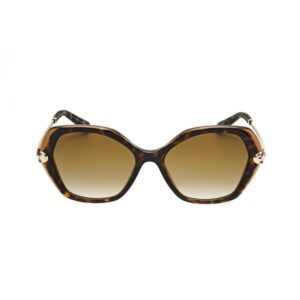 bvlgari ladies brown square sunglasses 0bv8241kb 5496t5