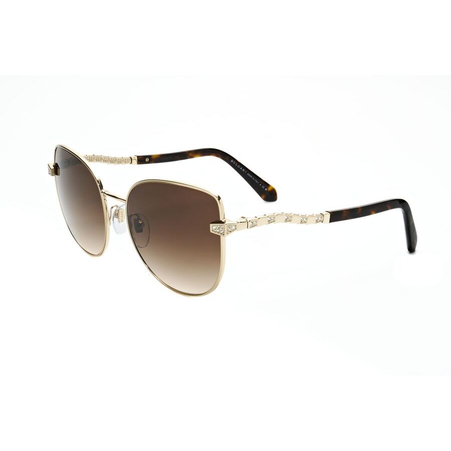 bvlgari ladies gold tone cat eye sunglasses 0bv6184b 20238g bvlgari ladies gold tone cat eye sunglasses 0bv6184b 20238g