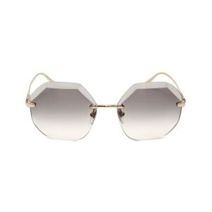 bvlgari ladies gold tone geometric sunglasses 0bv6187k 278/2a 1