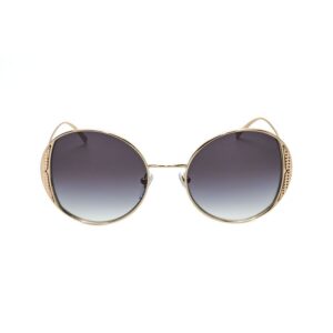 bvlgari ladies gold tone round sunglasses 0bv6169 20148g 2