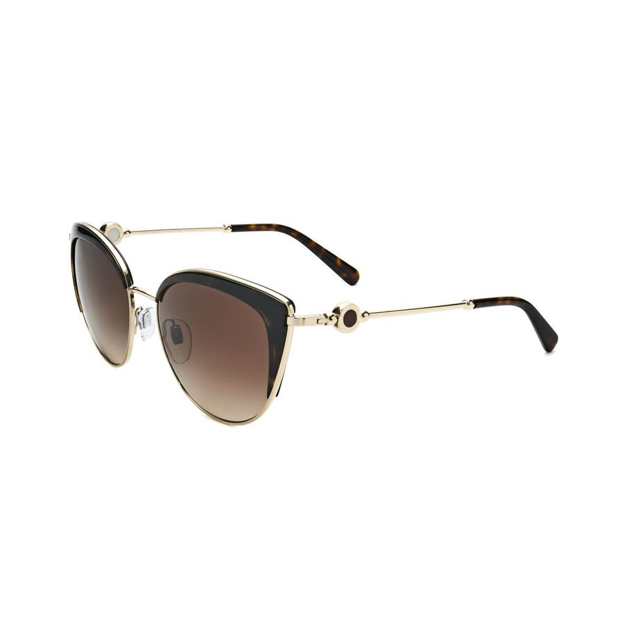 bvlgari ladies rose gold tone cat eye sunglasses 0bv6133 278/13 bvlgari ladies rose gold tone cat eye sunglasses 0bv6133 278/13