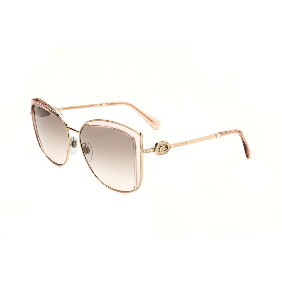 bvlgari ladies rose gold tone geometric sunglasses 0bv6128b 20148g 1 bvlgari ladies rose gold tone geometric sunglasses 0bv6128b 20148g 1