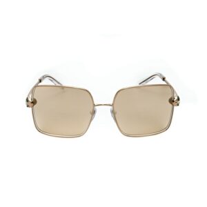 bvlgari ladies rose gold tone rectangular sunglasses 0bv6180kb 20140w
