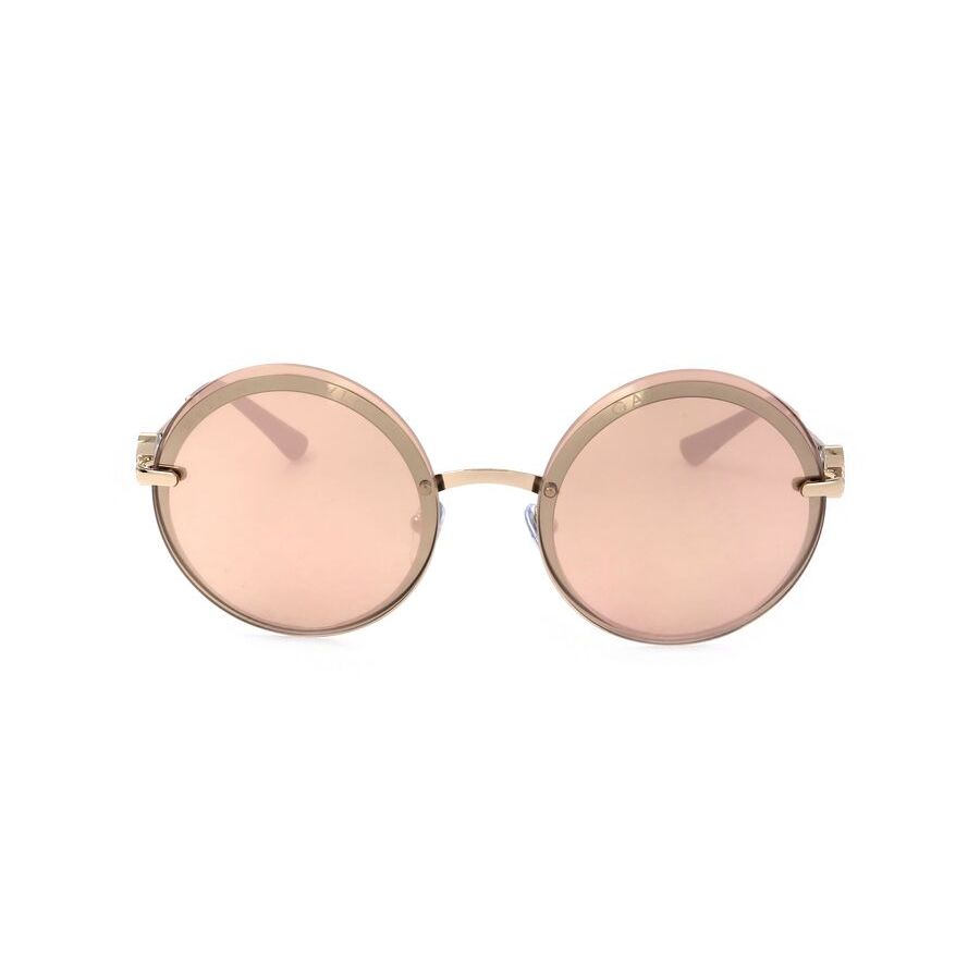 bvlgari ladies rose gold tone round sunglasses 0bv6149b 278/4z 2 bvlgari ladies rose gold tone round sunglasses 0bv6149b 278/4z 2