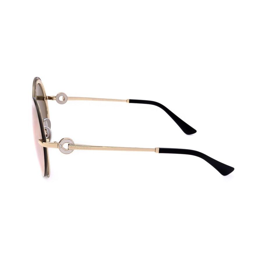 bvlgari ladies rose gold tone round sunglasses 0bv6149b 278/4z 2 bvlgari ladies rose gold tone round sunglasses 0bv6149b 278/4z 2