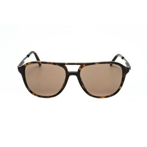 bvlgari men's black aviator sunglasses 0bv7038 501/48 2