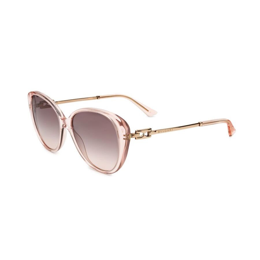 bvlgari pink gradient grey cat eye ladies sunglasses bv8244 54703b 56 bvlgari pink gradient grey cat eye ladies sunglasses bv8244 54703b 56
