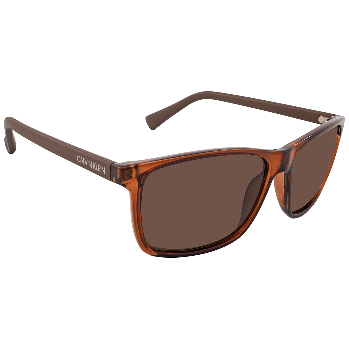 calvin klein brown rectangular men's sunglasses ck19568s 210 58 calvin klein brown rectangular men's sunglasses ck19568s 210 58