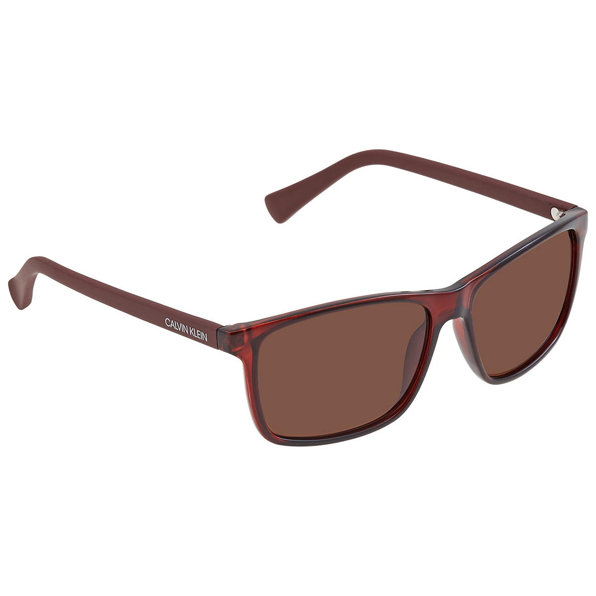 calvin klein brown rectangular men's sunglasses ck19568s 601 58 calvin klein brown rectangular men's sunglasses ck19568s 601 58