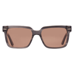 calvin klein brown square men's sunglasses ck22535s 023 55
