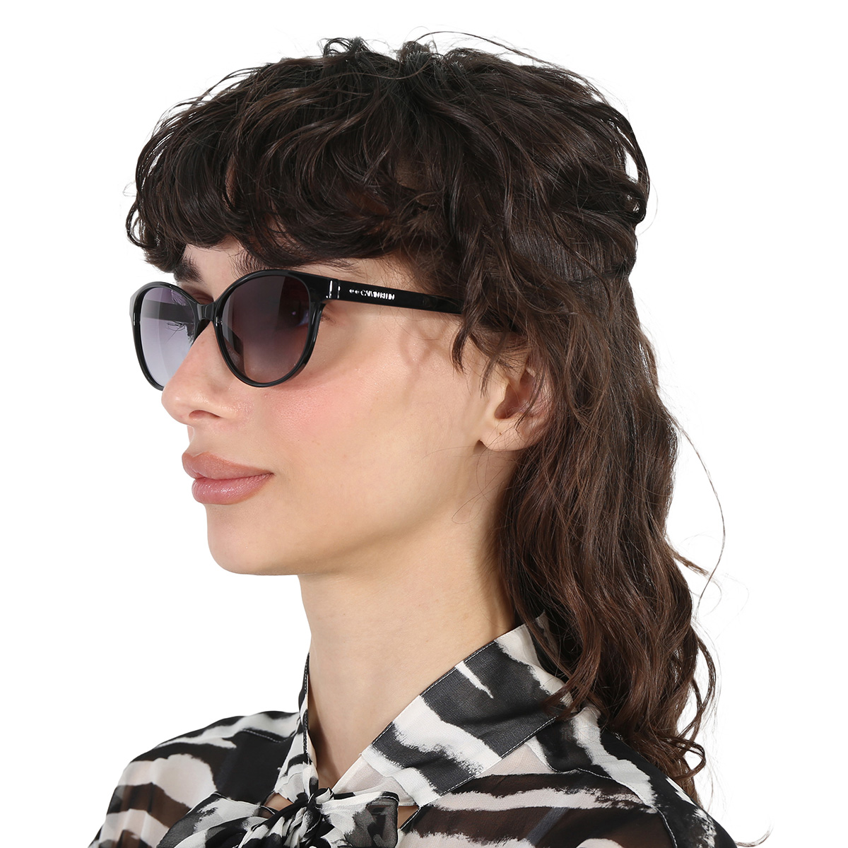 calvin klein grey gradient cat eye ladies sunglasses ck20517s 001 56 calvin klein grey gradient cat eye ladies sunglasses ck20517s 001 56