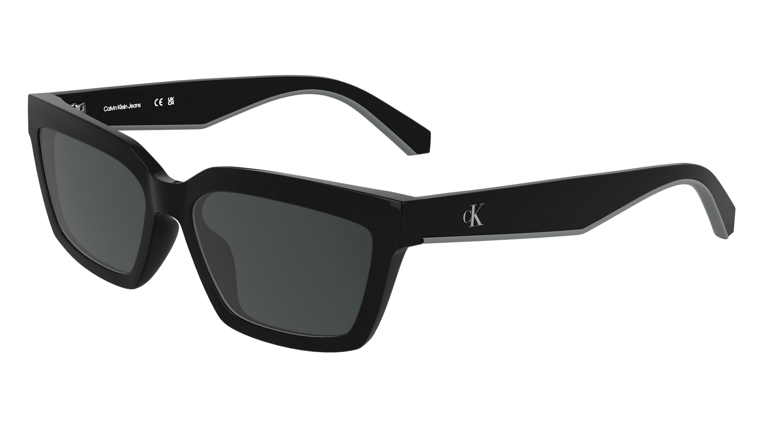 calvin klein grey square ladies sunglasses ckj25604s 001 55 calvin klein grey square ladies sunglasses ckj25604s 001 55