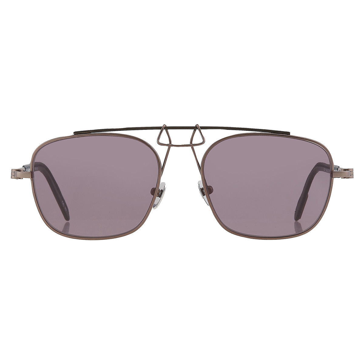 calvin klein titanium grey pilot men's sunglasses cknyc1810s 008 52 calvin klein titanium grey pilot men's sunglasses cknyc1810s 008 52