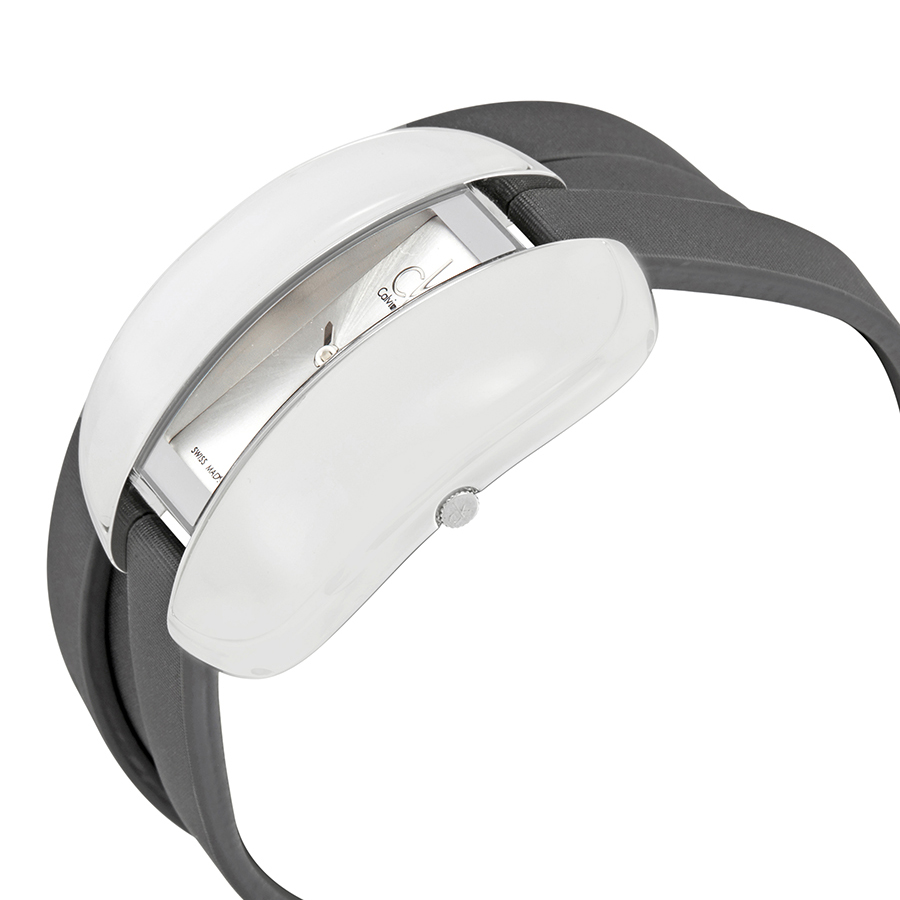 calvin klein treasure silver dial ladies watch k2e23620 calvin klein treasure silver dial ladies watch k2e23620