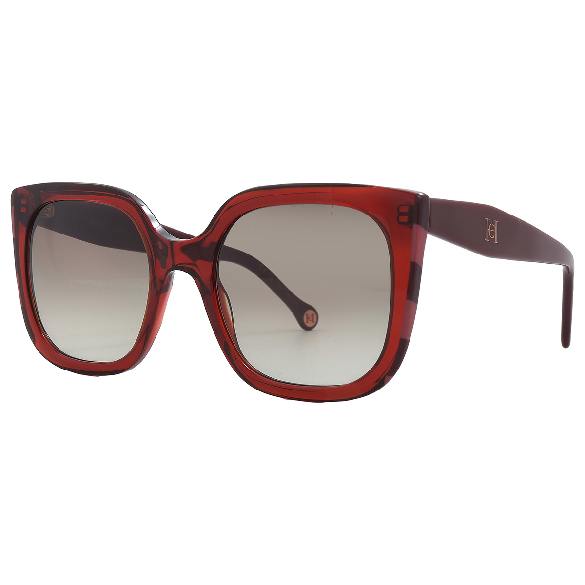 carolina herrera brown cat eye ladies sunglasses her 0128/s 0c8c/ha 54 carolina herrera brown cat eye ladies sunglasses her 0128/s 0c8c/ha 54