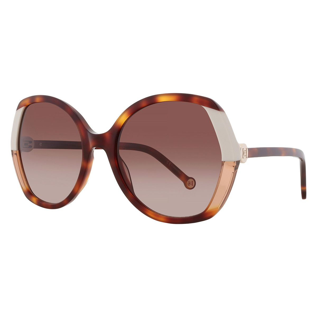 carolina herrera brown gradient butterfly ladies sunglasses ch 0051/s 0c1h/ha 58 carolina herrera brown gradient butterfly ladies sunglasses ch 0051/s 0c1h/ha 58