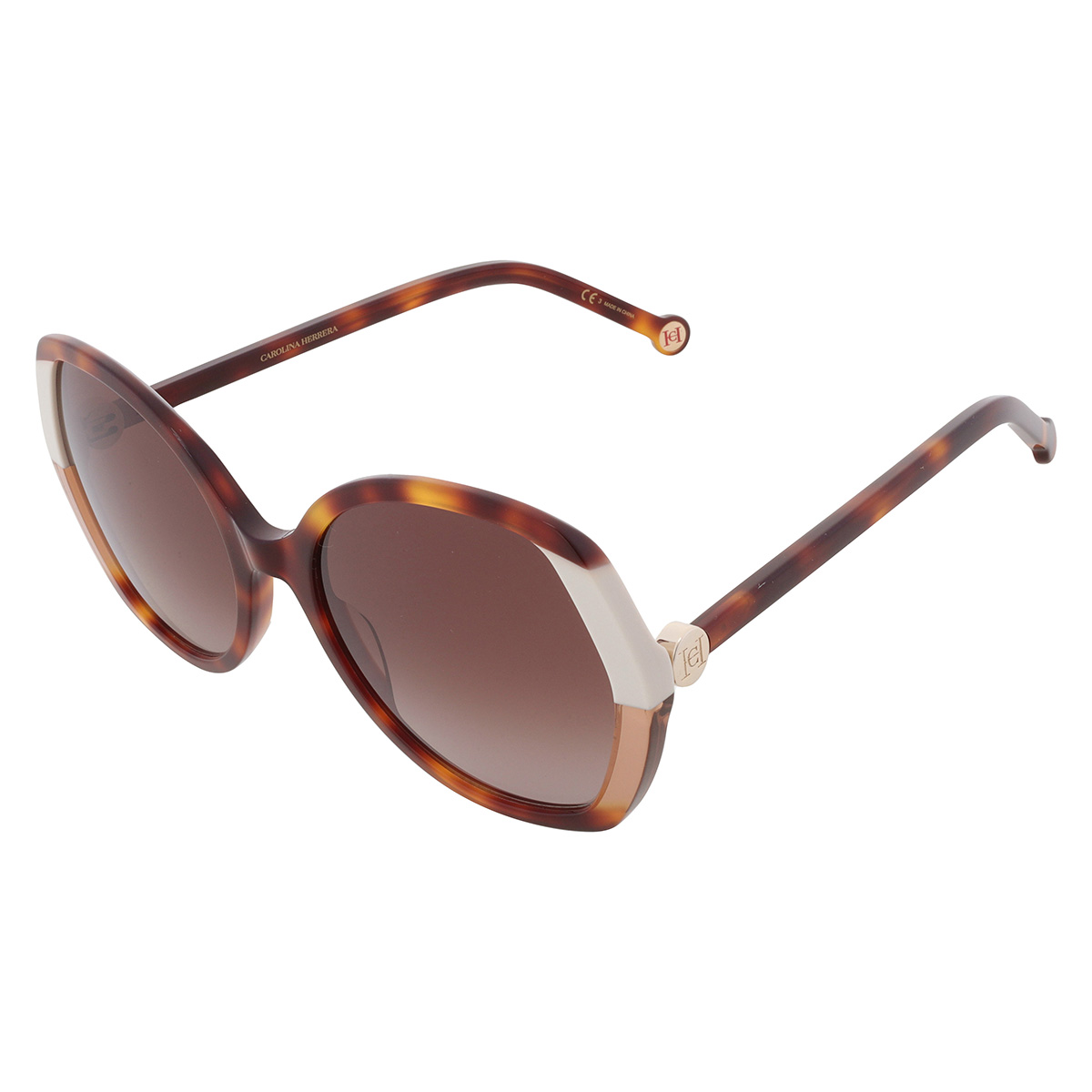 carolina herrera brown gradient butterfly ladies sunglasses ch 0051/s 0c1h/ha 58 carolina herrera brown gradient butterfly ladies sunglasses ch 0051/s 0c1h/ha 58