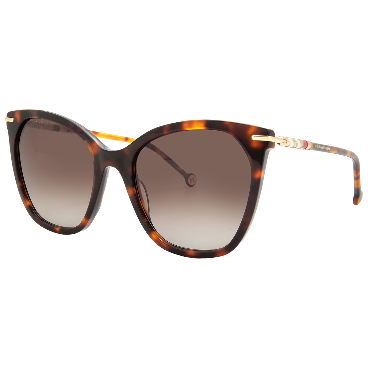carolina herrera brown gradient butterfly ladies sunglasses her 0091/s 005l/ha 56 carolina herrera brown gradient butterfly ladies sunglasses her 0091/s 005l/ha 56
