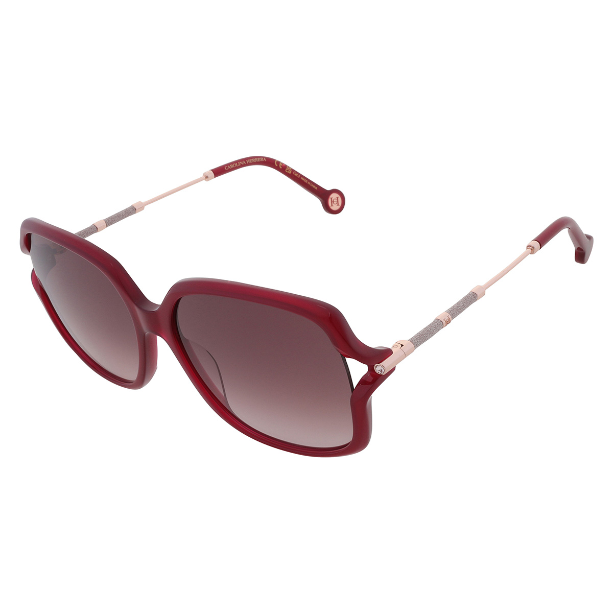 carolina herrera brown gradient butterfly ladies sunglasses her 0132/g/s 0lhf/ha 58 carolina herrera brown gradient butterfly ladies sunglasses her 0132/g/s 0lhf/ha 58