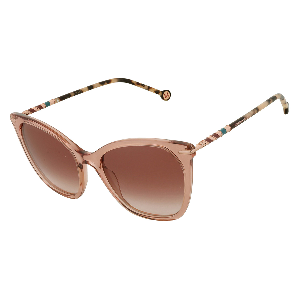 carolina herrera brown gradient cat eye ladies sunglasses her 0091/s 0l93/ha 56 carolina herrera brown gradient cat eye ladies sunglasses her 0091/s 0l93/ha 56