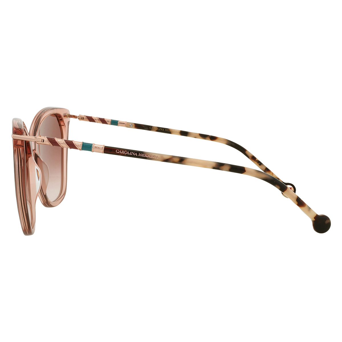 carolina herrera brown gradient cat eye ladies sunglasses her 0091/s 0l93/ha 56 carolina herrera brown gradient cat eye ladies sunglasses her 0091/s 0l93/ha 56