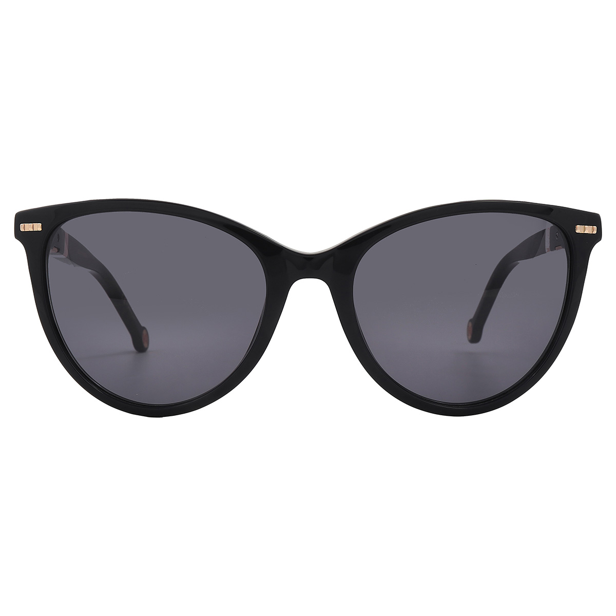 carolina herrera grey cat eye ladies sunglasses her 0107/s 0kdx/ir 57 carolina herrera grey cat eye ladies sunglasses her 0107/s 0kdx/ir 57