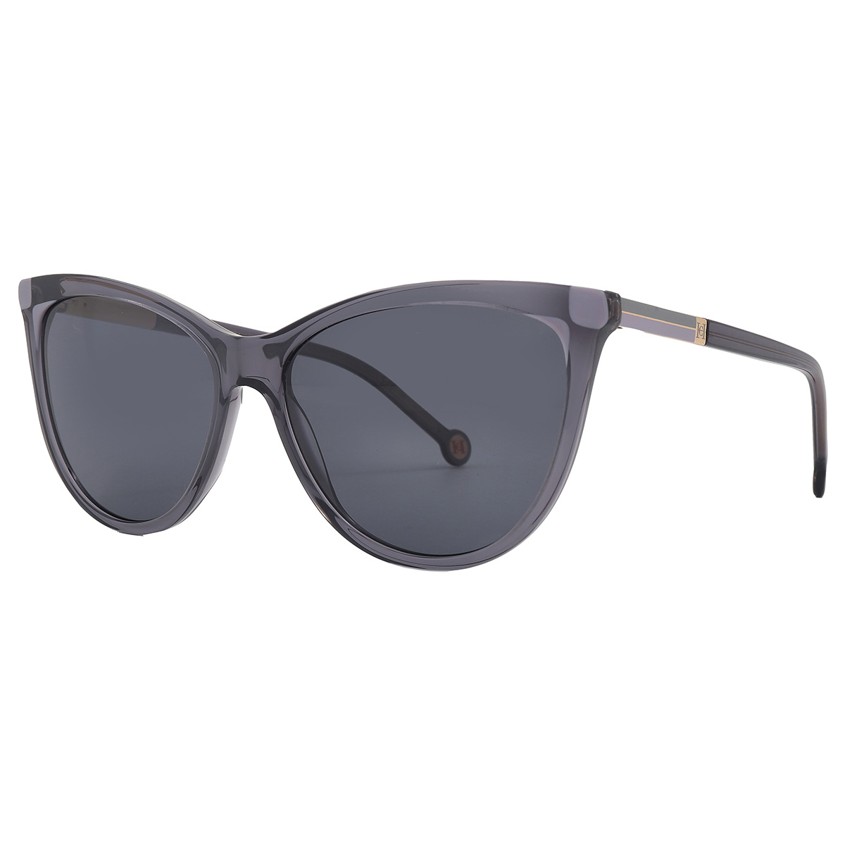 carolina herrera grey cat eye ladies sunglasses her 0141/s 0zlp/ir 58 carolina herrera grey cat eye ladies sunglasses her 0141/s 0zlp/ir 58