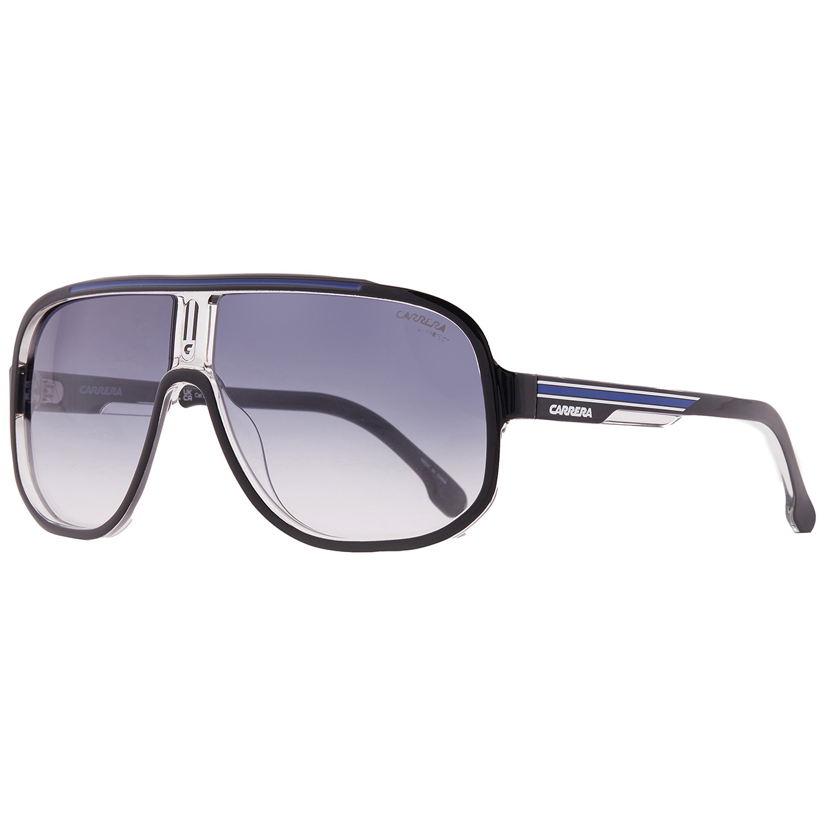 carrera blue gradient pilot men's sunglasses carrera 1058/s 0d51/08 63 carrera blue gradient pilot men's sunglasses carrera 1058/s 0d51/08 63