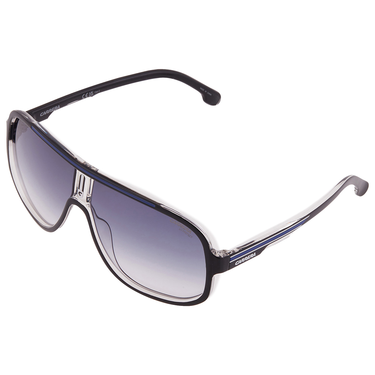 carrera blue gradient pilot men's sunglasses carrera 1058/s 0d51/08 63 carrera blue gradient pilot men's sunglasses carrera 1058/s 0d51/08 63